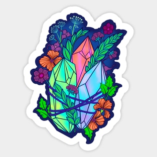 Crystals Sticker